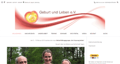 Desktop Screenshot of geburt-und-leben.com